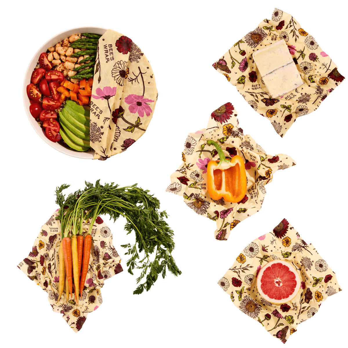Assorted 5 Pack Bee's Wrap