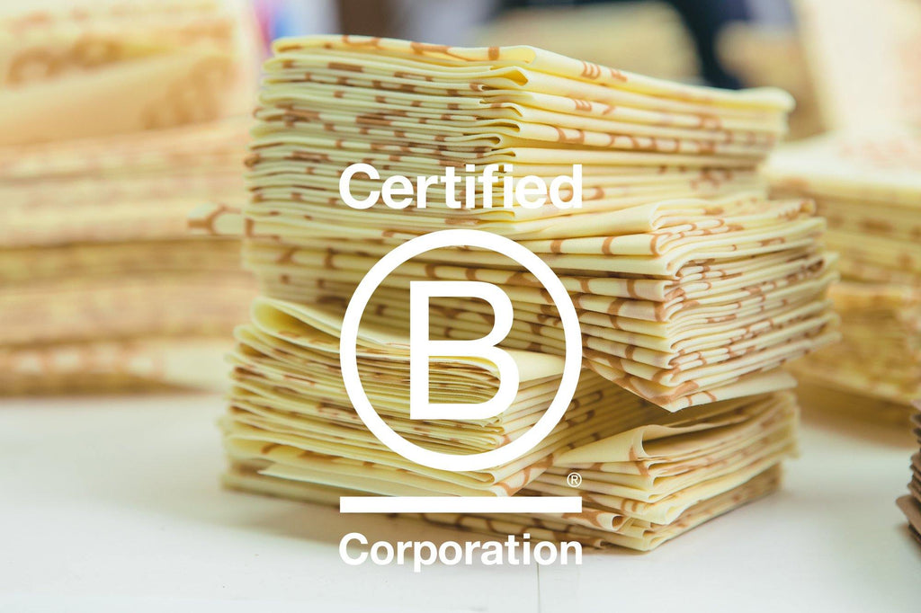A letter from sarah: we're a b corp!