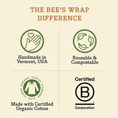 Assorted 3 Pack Packs Bee's Wrap 