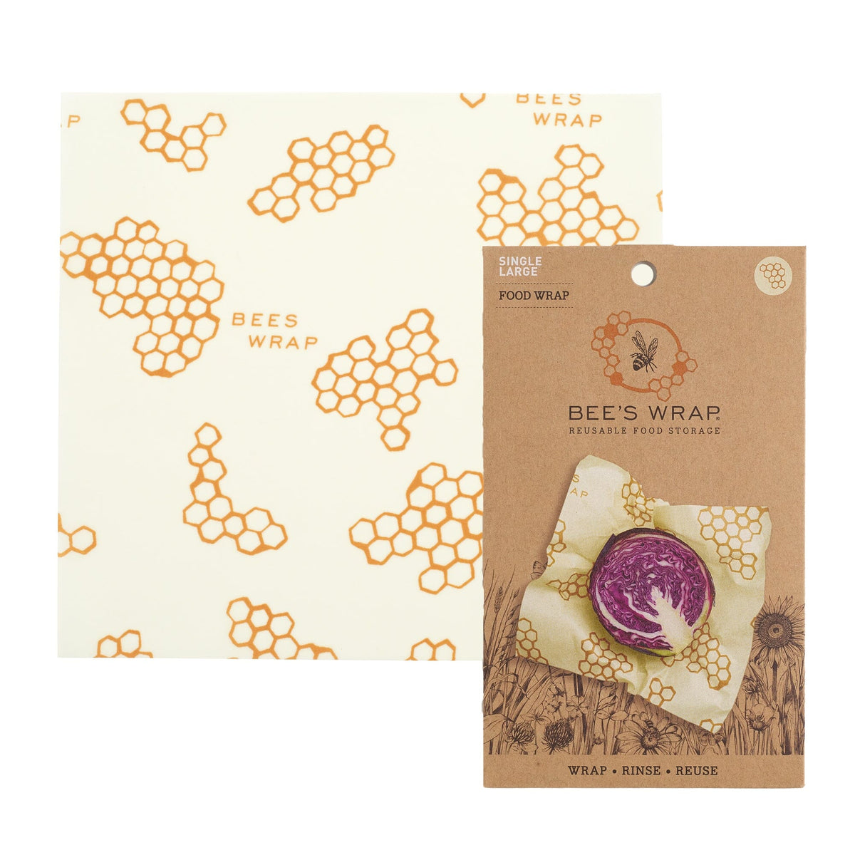 Single Large Honeycomb Single Bee's Wrap 