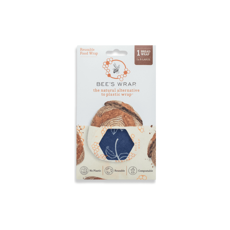 Botanical Garden Bread Wrap with packaging