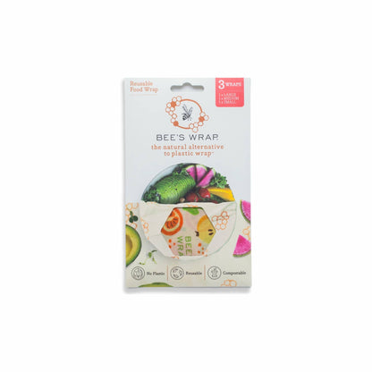 Assorted 3 Pack Packs Bee's Wrap 