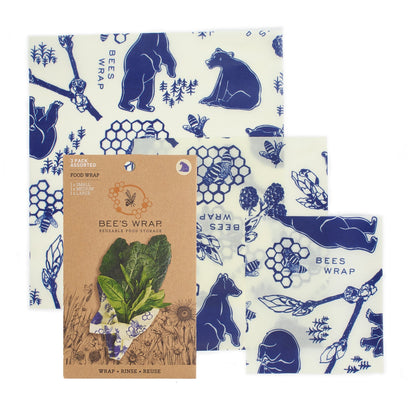 Assorted 3 Pack Packs Bee's Wrap 